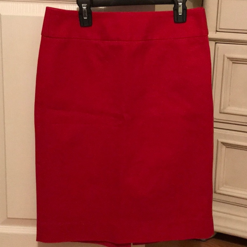 Banana Republic Aline red skirt